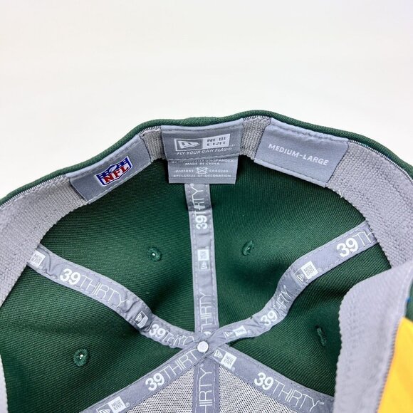 New Era Green Bay Packers 39 Thirty Flex Fit Hat Men’s Size Medium - Large - Picture 5 of 6